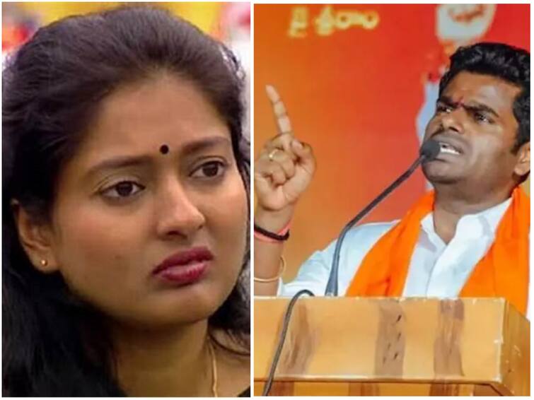 Actress Gayathri Raghuram suspended from BJP  from annamalai announced Gayathri Raghuram Suspend: நடிகை காயத்ரி ரகுராம் பா.ஜ.க.வில் இருந்து சஸ்பெண்ட் - அண்ணாமலை உத்தரவு..! ஏன் தெரியுமா..?