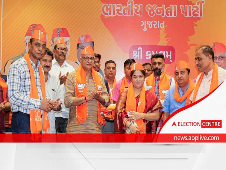 Gujarat Assembly polls 2022 Ex Congress MLA party BJP Kaminiba Rathod Gandhinagar Dehgam constituency Gujarat Assembly Polls: Ex-Congress MLA Who Had Accused The Party Of Selling Tickets Joins BJP