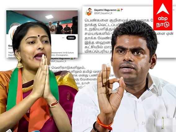 Gayathri Raghuram Suspend : தூக்கி அடித்த பாஜக! 
