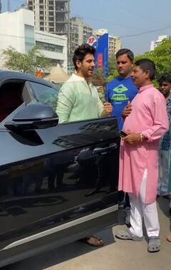 ਕਾਰਤਿਕ ਆਰੀਅਨ ਆਪਣੇ ਜਨਮਦਿਨ 'ਤੇ ਬੱਪਾ ਦੇ ਦਰਸ਼ਨਾਂ ਲਈ ਸਿੱਧਾਵਿਨਾਇਕ ਮੰਦਰ ਪਹੁੰਚੇ, ਅਦਾਕਾਰ ਨੂੰ ਦੇਖਣ ਲੱਗੀ ਪ੍ਰਸ਼ੰਸਕਾਂ ਦੀ ਭੀੜ