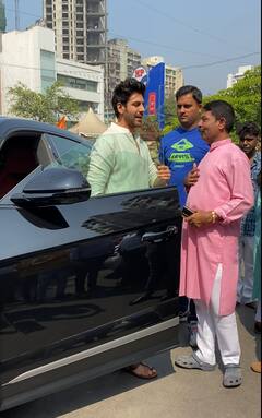 जन्मदिन पर बप्पा के दर्शन करने सिद्धिविनायक मंदिर पहुंचे Kartik Aaryan, अभिनेता को देख लगी फैंस की भीड़