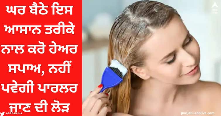 Hair Spa For Long Hair: No need to go to a parlor for hair spa, this is the right way to do it at home. Hair Spa For Long Hair : ਹੇਅਰ ਸਪਾ ਲਈ ਹੁਣ ਪਾਰਲਰ ਜਾਣ ਦੀ ਲੋੜ ਨਹੀਂ, ਇਹ ਹੈ ਘਰ 'ਚ ਹੀ ਕਰਨ ਦਾ ਸਹੀ ਤਰੀਕਾ