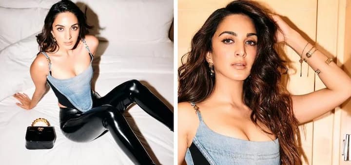 Kiara Advani Pics: ਰਵਾਇਤੀ ਲੁੱਕ 'ਚ ਨਜ਼ਰ ਆਉਣ ਵਾਲੀ ਕਿਆਰਾ ਅਡਵਾਨੀ ਦੇ ਨਵੇਂ ਅਵਤਾਰ ਨੂੰ ਦੇਖ ਕੇ ਤੁਸੀਂ ਹੈਰਾਨ ਰਹਿ ਜਾਓਗੇ। ਬਲੈਕ ਜੈਗਿੰਗ ਅਤੇ ਬਲੂ ਟਾਪ 'ਚ ਕਿਆਰਾ ਨੇ ਅਜਿਹੇ ਪੋਜ਼ ਦਿੱਤੇ ਹਨ ਕਿ ਤੁਹਾਡੀ ਨੀਂਦ ਉੱਡ ਜਾਵੇਗੀ।