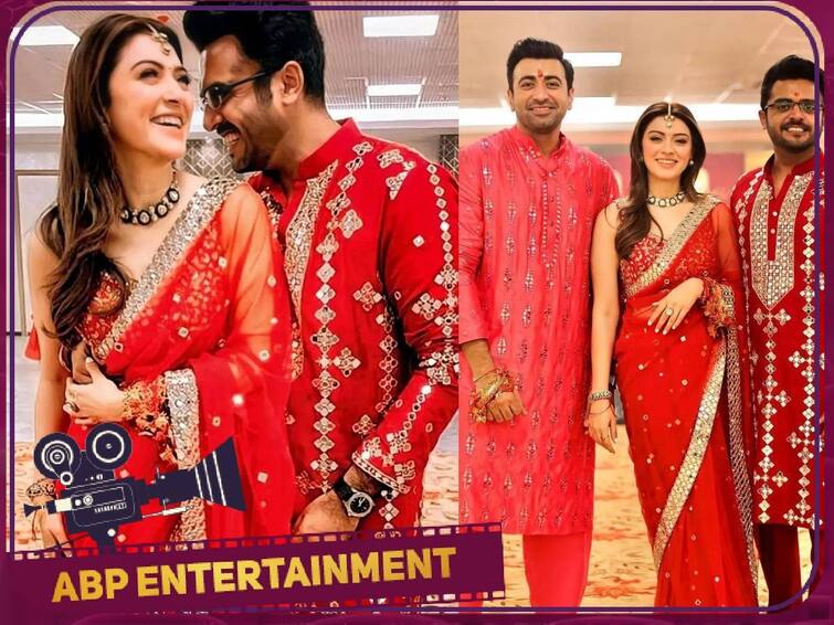 Hansika Motwani Wedding Hansika  pre wedding festivities begin with Mata Ki Chowki Hansika Motwani Wedding: சடங்குகள் ஆரம்பம்.. கல்யாணத்திற்கு ரெடியான ஹன்சிகா.. வைரலாகும் போட்டோஸ்!