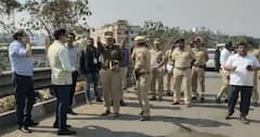 In Pics : नवले पुलाची रोज अधिकाऱ्यांकडून पाहणी, उपाययोजना कधी?