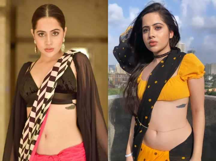 Urfi Javed Looks : ऊर्फी जावेद ये बात बखूबी जानती हैं कि देसी लुक में विदेशी तड़का कैसे लगाना है, तभी तो देखिए ना एक्ट्रेस अक्सर साड़ी के साथ स्टाइलिश क्रॉप टॉप कैरी करती हैं.