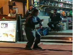 WATCH: Foreign Tourist Dances To Bollywood Hit Song 'Aankh Maarey' In Nepal