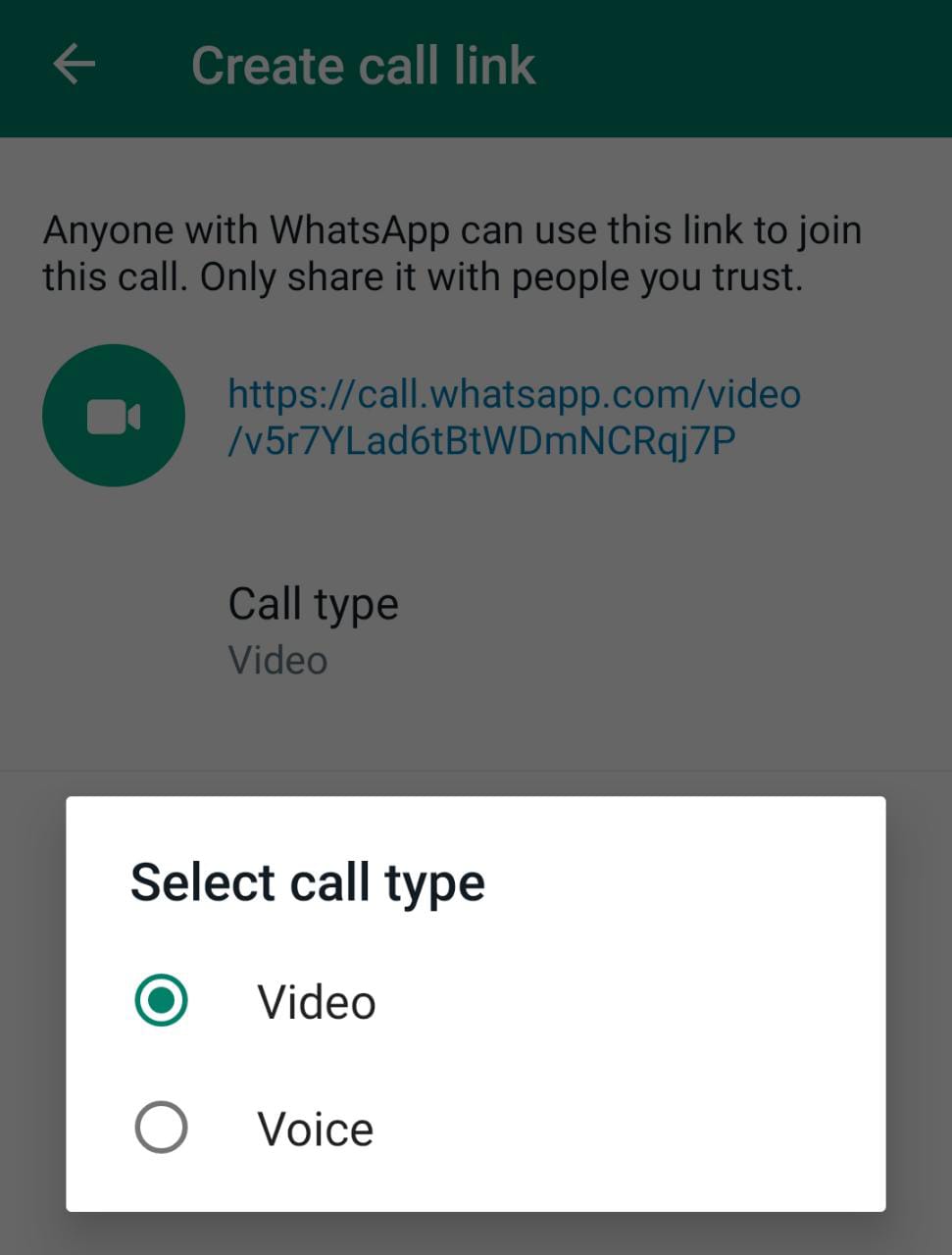 WhatsApp पर ऑडियो या वीडियो कॉल लिंक क्रिएट करने का बेहद आसान तरीका