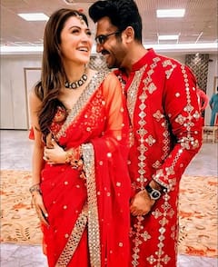 Hansika Motwani And Sohael Khaturiya's Wedding Festivities Begin With Mata Ki Chowki, See Pics