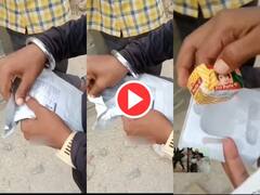 शख्स ने ऑनलाइन ऑर्डर किए ब्रांडेड ईयरबड्स, मगर जैसे ही पैकेट खोला चौंक गया - हिला देगा ये Video