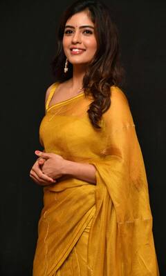 Amritha aiyer :  ஹனுமன் திரைப்பட டீசர் வெளியீட்டு விழாவில் நடிகை அமிர்தா ஐயர் !