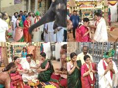 TTV Dhinakaran: 60 வயது பிறந்தநாளையொட்டி திருக்கடையூர் கோவிலில் சாமி தரிசனம் செய்த டிடிவி தினகரன்!
