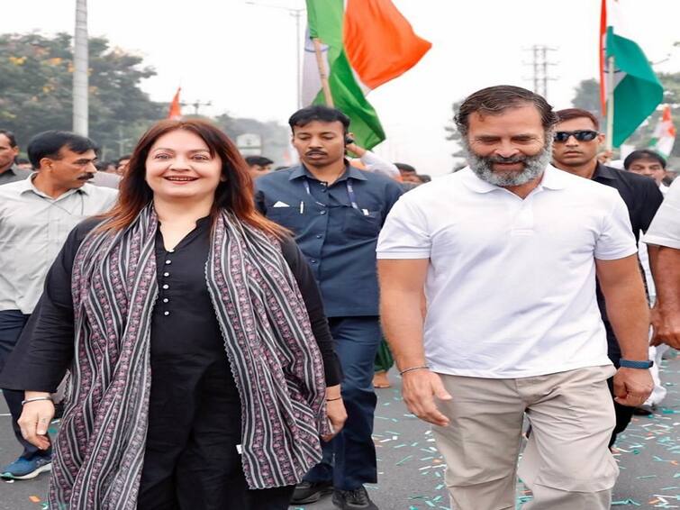 Actress Jooja Bhatt Furious on BJP Leader for Rahul Gandhi Bharat Jodo Yatra Bharat Jodo Yatra:રાહુલની ભારત જોડો યાત્રાને લઈને આ અભિનેત્રીએ BJP પર કર્યા આકરા પ્રહાર