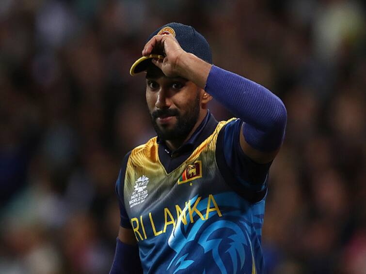 Sri Lanka Cricket Chamika Karunaratne handed one-year suspended ban T20 World Cup SLC Chamika Karunaratne Handed One-Year Suspended Ban By Sri Lanka Cricket