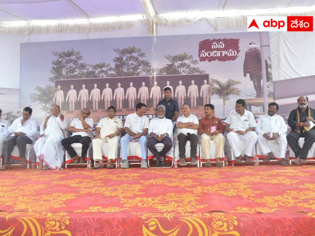 round table meeting held at Nandigama in NTR's district has turned into a political debate ‌dnn నందిగామలో రౌండ్ టేబుల్ రాజకీయం- వైసీపీ, టీడీపీ, బీజేపీ మధ్య హాట్‌ డిస్కషన్