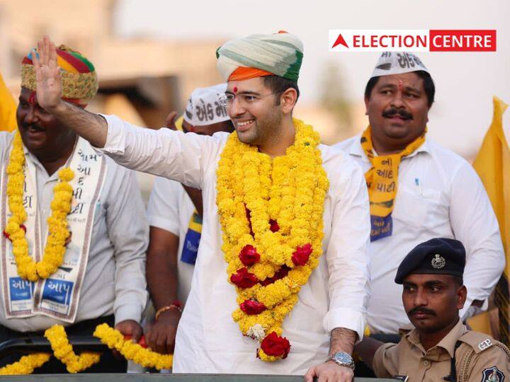 Gujarat Assembly Election 2022 are BJP Vs AAP Congress is not in fight said Raghav Chadha Gujarat Election 2022: 'गुजरात चुनाव में BJP Vs AAP है, दूर-दूर तक नहीं कांग्रेस, राघव चड्ढा का दावा