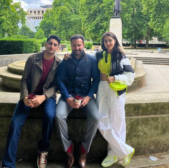 Saif Ali Khan ने किया खुलासा, उन्हें ग्राउंडेड रखती हैं सारा अली खान तो जंक फूड खाने को मना करते हैं Taimur Ali Khan