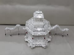 Karimnagar News : కరీంనగర్ హస్తకళకు జాతీయస్థాయి గుర్తింపు, సిల్వర్ ఫిలిగ్రీ వెండి పల్లకికి అవార్డు!