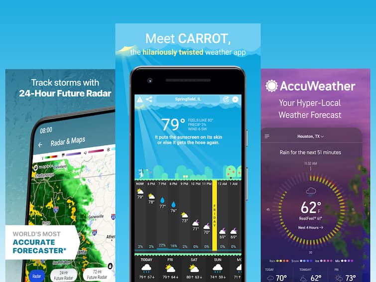 AccuWeather, Carrot, More Weather Apps channel overdrop underground AccuWeather, Carrot, More: 6 Apps To Keep Track Of The Weather