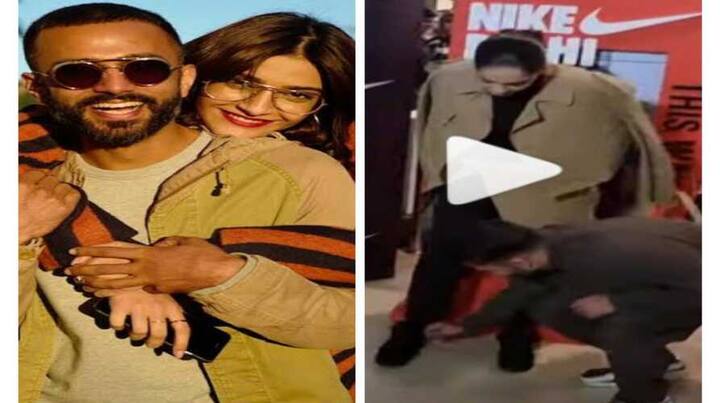 Sonam Kapoor Video: ਅਦਾਕਾਰਾ ਸੋਨਮ ਕਪੂਰ ਇਨ੍ਹੀਂ ਦਿਨੀਂ ਮਾਂ ਬਣਨ ਦਾ ਆਨੰਦ ਮਾਣ ਰਹੀ ਹੈ। ਇਸ ਦੌਰਾਨ ਅਦਾਕਾਰਾ ਦਾ ਇੱਕ ਵੀਡੀਓ ਸਾਹਮਣੇ ਆਇਆ ਹੈ, ਜਿਸ ਵਿੱਚ ਆਨੰਦ ਆਹੂਜਾ ਦਾ ਆਪਣੀ ਪਤਨੀ ਪ੍ਰਤੀ ਦੇਖਭਾਲ ਅਤੇ ਪਿਆਰ ਸਾਫ਼ ਨਜ਼ਰ ਆ ਰਿਹਾ ਹੈ।