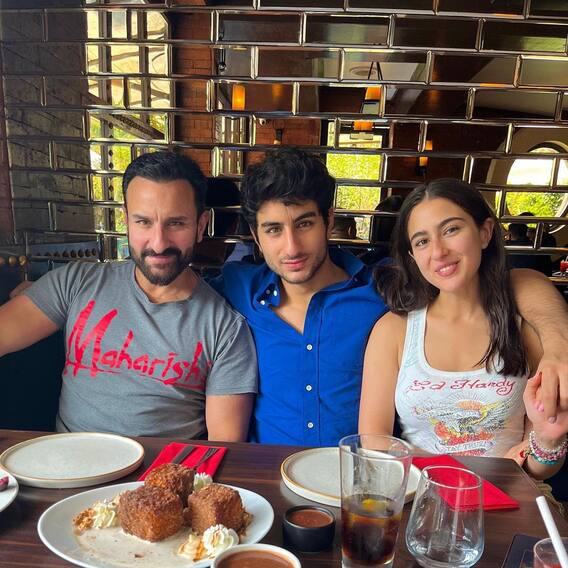 Saif Ali Khan ने किया खुलासा, उन्हें ग्राउंडेड रखती हैं सारा अली खान तो जंक फूड खाने को मना करते हैं Taimur Ali Khan