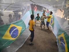 FIFA World Cup: Kolkata Covered In Green And Yellow Ahead Of Brazil's First Match. In Pics