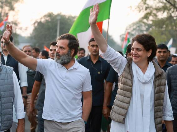 Priyanka Gandhi, Husband Robert Vadra Join Rahul Gandhi Led Bharat Jodo ...