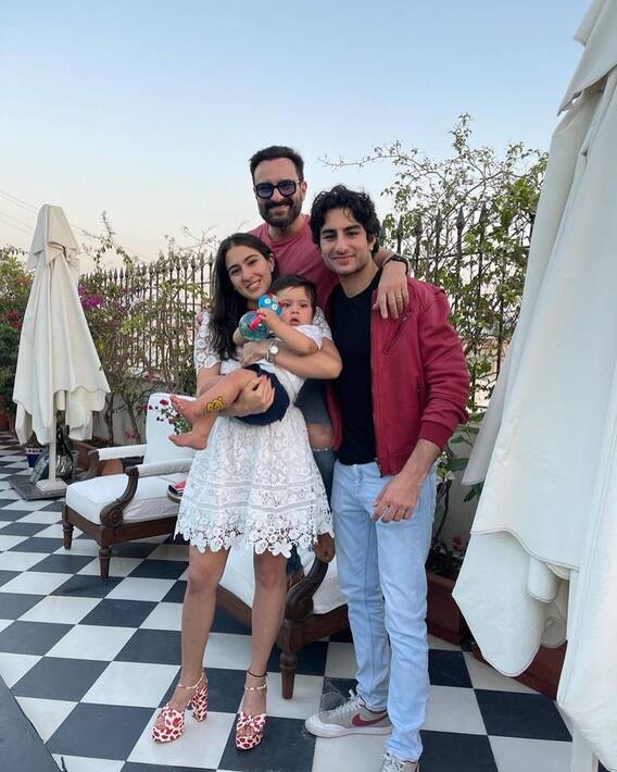 Saif Ali Khan ने किया खुलासा, उन्हें ग्राउंडेड रखती हैं सारा अली खान तो जंक फूड खाने को मना करते हैं Taimur Ali Khan