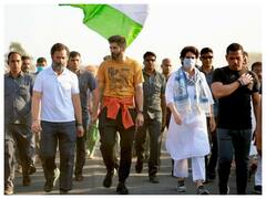 Olympic Medalist Boxer Vijender Singh Joins Rahul Gandhi In Bharat Jodo Yatra. In Pics