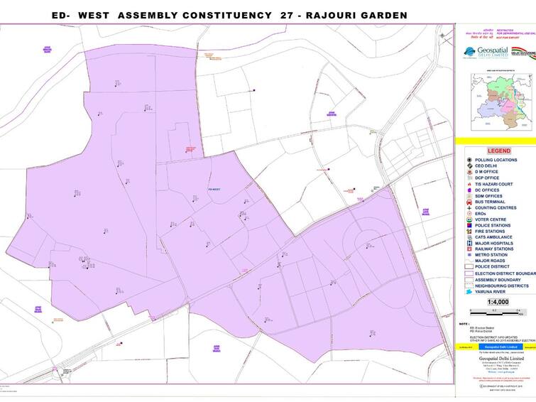 Delhi MCD Election 2022: Rajouri Garden Constituency Three Wards Polling Schedule Total Electoral Issue Details Delhi MCD Polls 2022: Rajouri Garden Assembly Constituency Wards After Delimitation — Check Details