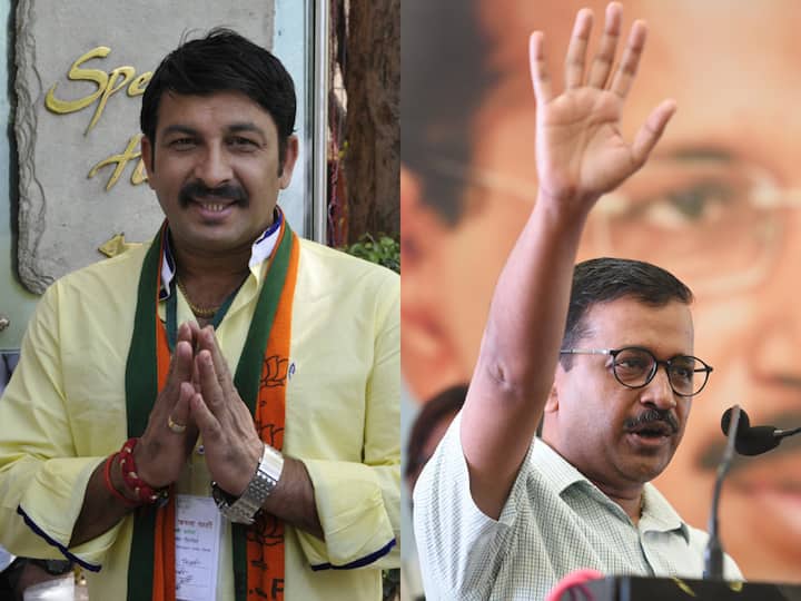 AAP Files Complaint Against BJP Manoj Tiwari Others Over Alleged Death Threats To Arvind Kejriwal AAP Files Complaint Against BJP MP Manoj Tiwari With State EC