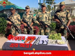 ময়নাগুড়িতে বিএসএফের অভিযান, ফের উদ্ধার বিপুল পরিমাণ অস্ত্র-বিস্ফোরক