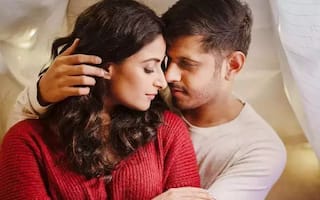 Photoshoot: અભિનેત્રી ઐશ્વર્યાનુ્ં પતિ સાથે ગ્લેમરસ ફોટોશૂટ, પહેલીવાર આપ્યા આવા પૉઝ, જુઓ