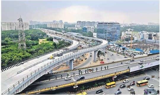 హైదరాబాద్ నగరంలో మరో నూతన ఫ్లైఓవర్ ఓపెన్ ప్రారంభం అయింది. (Image Credit : KTR Twitter)