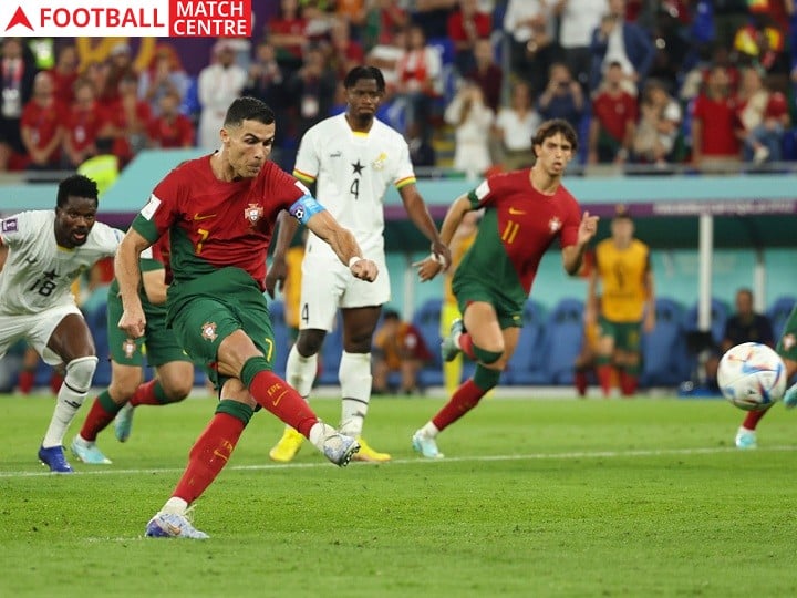 Portugal vs Ghana Controversy on Match referee decision of no check VAR before giving Penalty kick to Portugal Ronaldo Portugal vs Ghana: विवादों में आया रेफरी का फैसला, बिना VAR चेक किए पुर्तगाल को दी थी स्पॉट किक