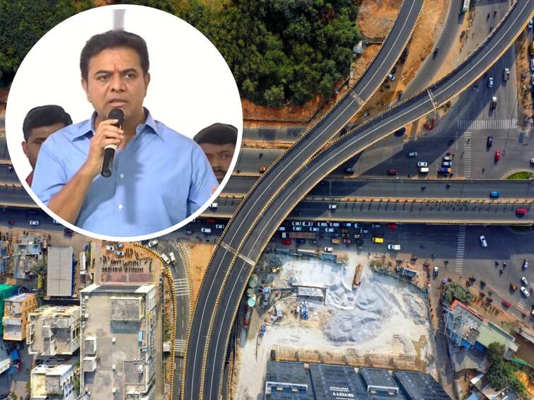 Hyderabad Minister KTR inaugurated shilpa layout flyover Shilpa Flyover : అందుబాటులోకి శిల్పా లేఔట్ ఫ్లైఓవర్‌, ప్రారంభించిన మంత్రి కేటీఆర్‌