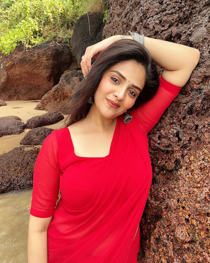 శ్రీముఖి లేటెస్ట్ ఫోటొోలు.Photo Credit@Sreemukhi/Instagram