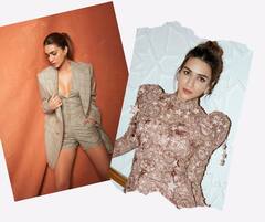 Kriti Sanon : स्टायलिश मिनी ड्रेसमध्ये क्रिती सेननचा क्लासी लूक