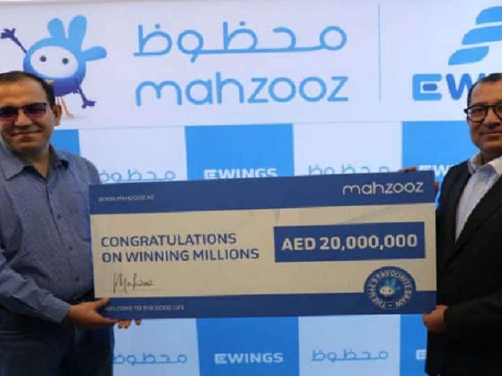 Indian mechanical engineer in Kuwait 20 million AED jackpot कुवैत में रहने वाले एक भारतीय मैकेनिकल इंजीनियर ने जीता 20 मिलियन AED का पुरस्कार