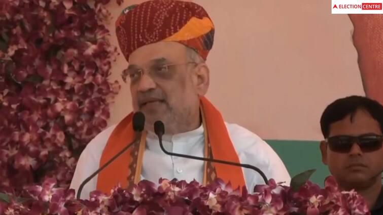 Gujarat Assembly Election 2022: Union Home Minister Amit Shah addressed a rally in Nadiad Gujarat Assembly Election 2022: નરેન્દ્રભાઇએ ગામડામાં 24 કલાક વીજળી આપવાનું કામ કર્યુઃ અમિત શાહ