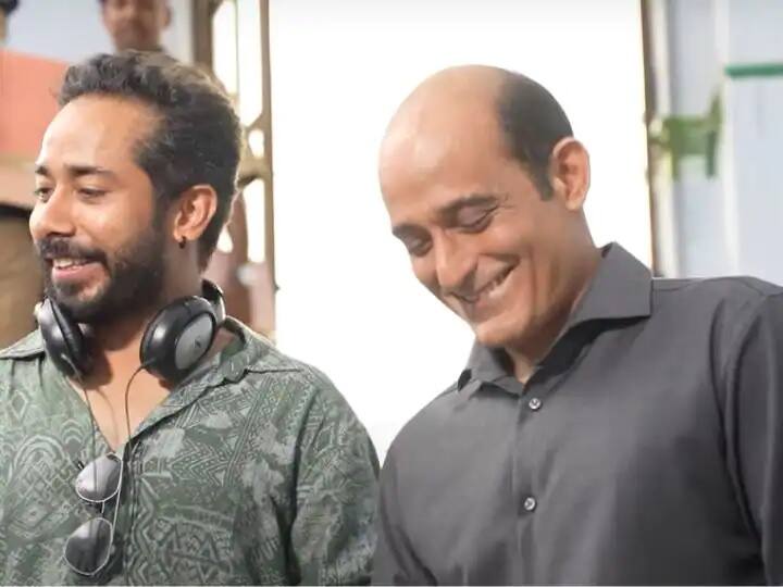 BTS Video: akshaye khanna to much fun in drishyam 2 set, bts video viral સેટ પર સીન ભૂલી ગયો હતો Akshaye Khanna, 'દ્રશ્યમ 2'ના આ BTS વીડિયોને જોઇને તમે પણ હંસી પડશો.....