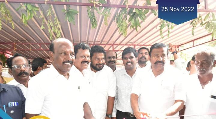He also launched a sensory integration and therapy park at Trichy GH at a cost of Rs.12 lakhs on Friday
