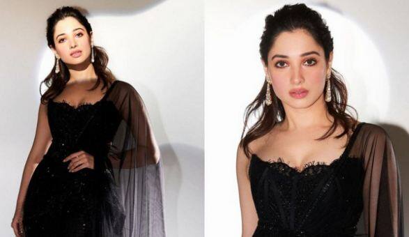 Tamannaah Bhatia Pics: ਅਭਿਨੇਤਰੀ ਤਮੰਨਾ ਨੇ ਤਾਮਿਲ, ਤੇਲਗੂ ਅਤੇ ਹਿੰਦੀ ਦੀਆਂ ਕਈ ਫਿਲਮਾਂ 'ਚ ਵੀ ਕੰਮ ਕੀਤਾ ਹੈ। ਉਹ ਨਾ ਸਿਰਫ਼ ਆਪਣੀ ਅਦਾਕਾਰੀ ਨਾਲ ਸਗੋਂ ਆਪਣੇ ਸਟਾਈਲਿਸ਼ ਲੁੱਕ ਨਾਲ ਵੀ ਕਰੋੜਾਂ ਪ੍ਰਸ਼ੰਸਕਾਂ ਨੂੰ ਪ੍ਰਭਾਵਿਤ ਕਰਦੀ ਹੈ।