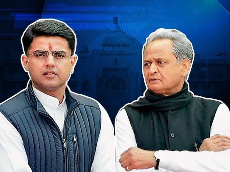 Rajasthan Politics News Rajasthan CM Ashok Gehlot and Sachin Pilot took jibe at each other over gaddar   Rajasthan Politics : राजस्थान काँग्रेसमध्ये पुन्हा कलह, सचिन पायलट 'गद्दार', अशोक गेहलोतांचा हल्लाबोल, तर पायलट म्हणाले...