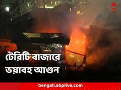 টেরিটি বাজারে ভয়াবহ আগুন, লেলিহান শিখার গ্রাসে ১২০ বছরের পুরনো বাড়ি