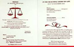 Funny Wedding Cards: આ ફની વેડિંગ કાર્ડ્સ જોઈને તમે હસવું નહીં રોકી શકો, એકે તો ઘરે જ રહેવાની આપી સલાહ