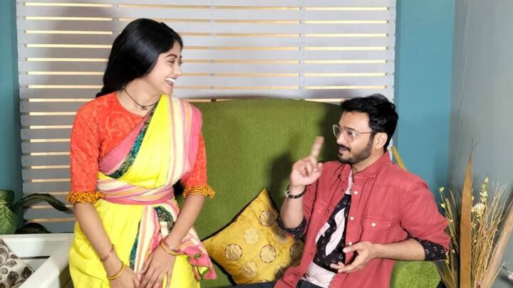 এই প্রথম ছোটপর্দায় জুটি বাঁধছেন সুস্মিতা ও রাজদীপ। এর আগে বৌমা একঘর ধারাবাহিকে অভিনয় করেছিলেন সুস্মিতা।