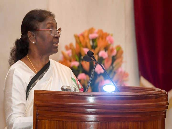 President Draupadi Murmu Telling About Poor Prisoners Development Means No Need To Build Jail
– News X