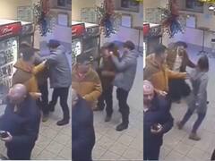 Viral Video: कमजोर को बुरी तरह पीट रहा था शख्स, तभी एक लड़की आई और मार-मारकर 'भूत' बना दिया