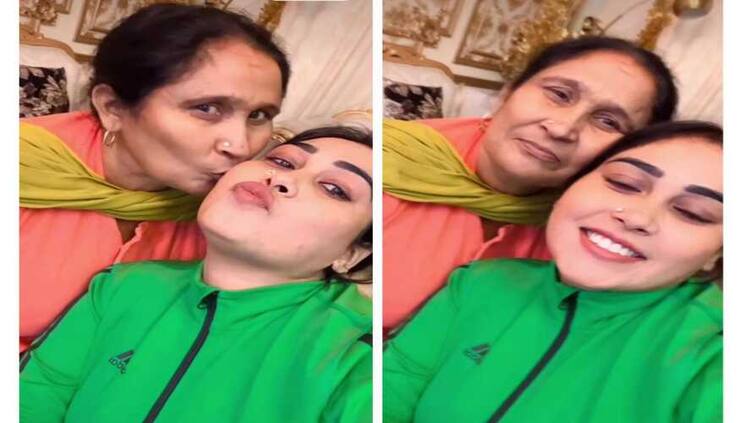 punjabi singer afsana khan shares lovely video with her mommy and sis writes in caption i love you mommy Afsana Khan: ਪੰਜਾਬੀ ਗਾਇਕਾ ਅਫਸਾਨਾ ਖਾਨ ਨੇ ਮਾਂ ਨਾਲ ਸ਼ੇਅਰ ਕੀਤੀ ਪਿਆਰੀ ਵੀਡੀਓ, ਮਾਂ ਲਈ ਕਹਿ ਦਿੱਤੀ ਇਹ ਗੱਲ